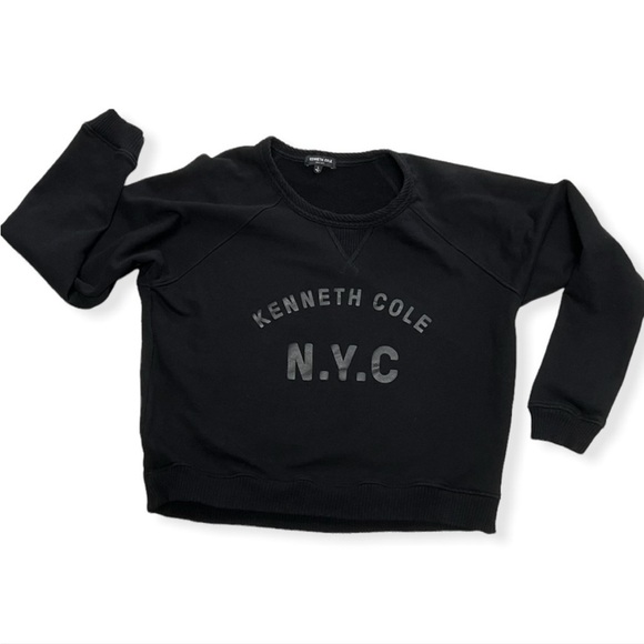Kenneth Cole NYC Black Sweatshirt Size L - Picture 1 of 7